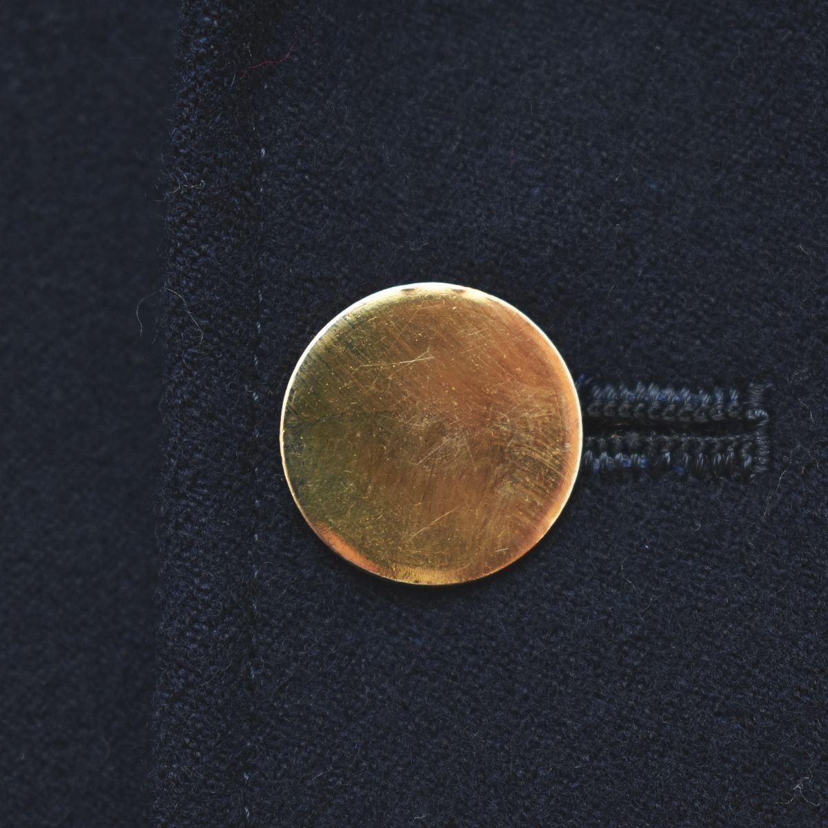 美品】 日本製 エーボンハウス AVON HOUSE フランネル ウール 金ボタン