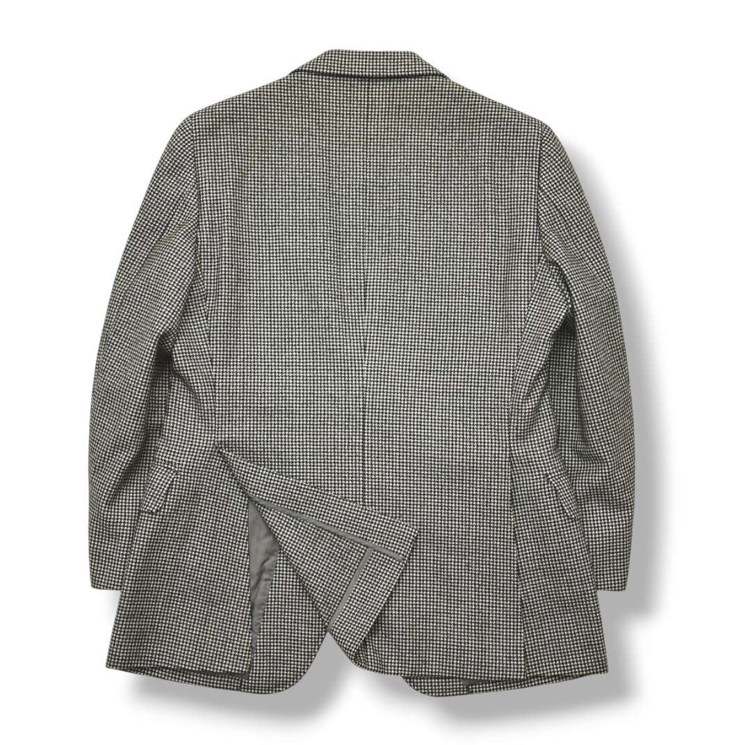 希少】 80s90s バーバリー Burberrys 千鳥格子柄 ウール シングル 2B