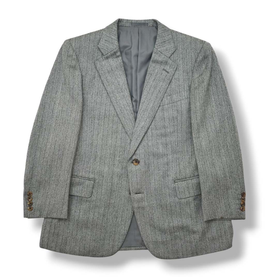 上質】 90s バーバリー Burberrys ヘリンボーン柄 シングル 2B