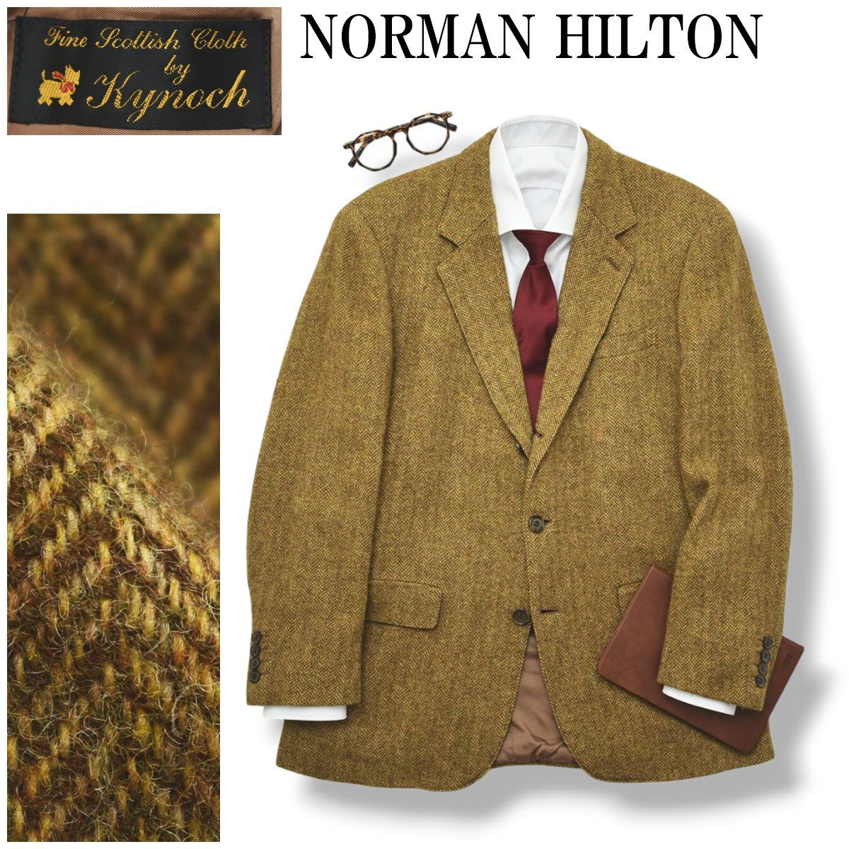 高級】 ノーマンヒルトン NORMAN HILTON カイナック KYNOCH 