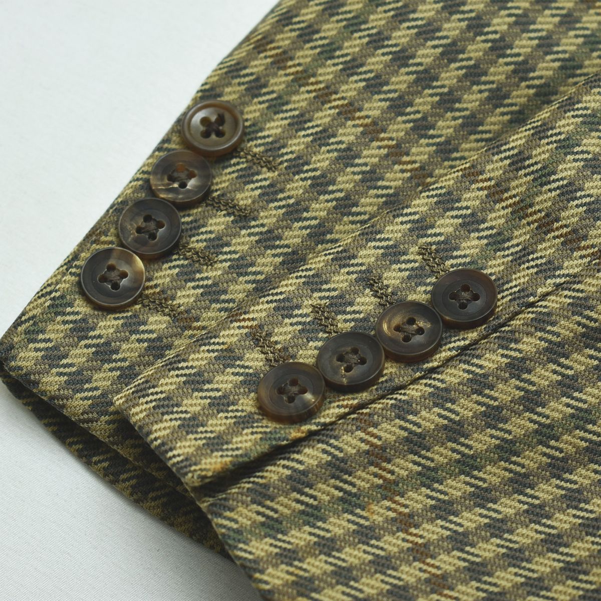 90s バーバリー Burberrys ガンクラブチェック柄 シングル 2B