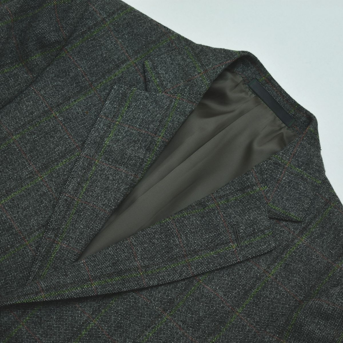 高級】 イタリア製 ダンヒル dunhill ツイード ウール ウィンドウペン 