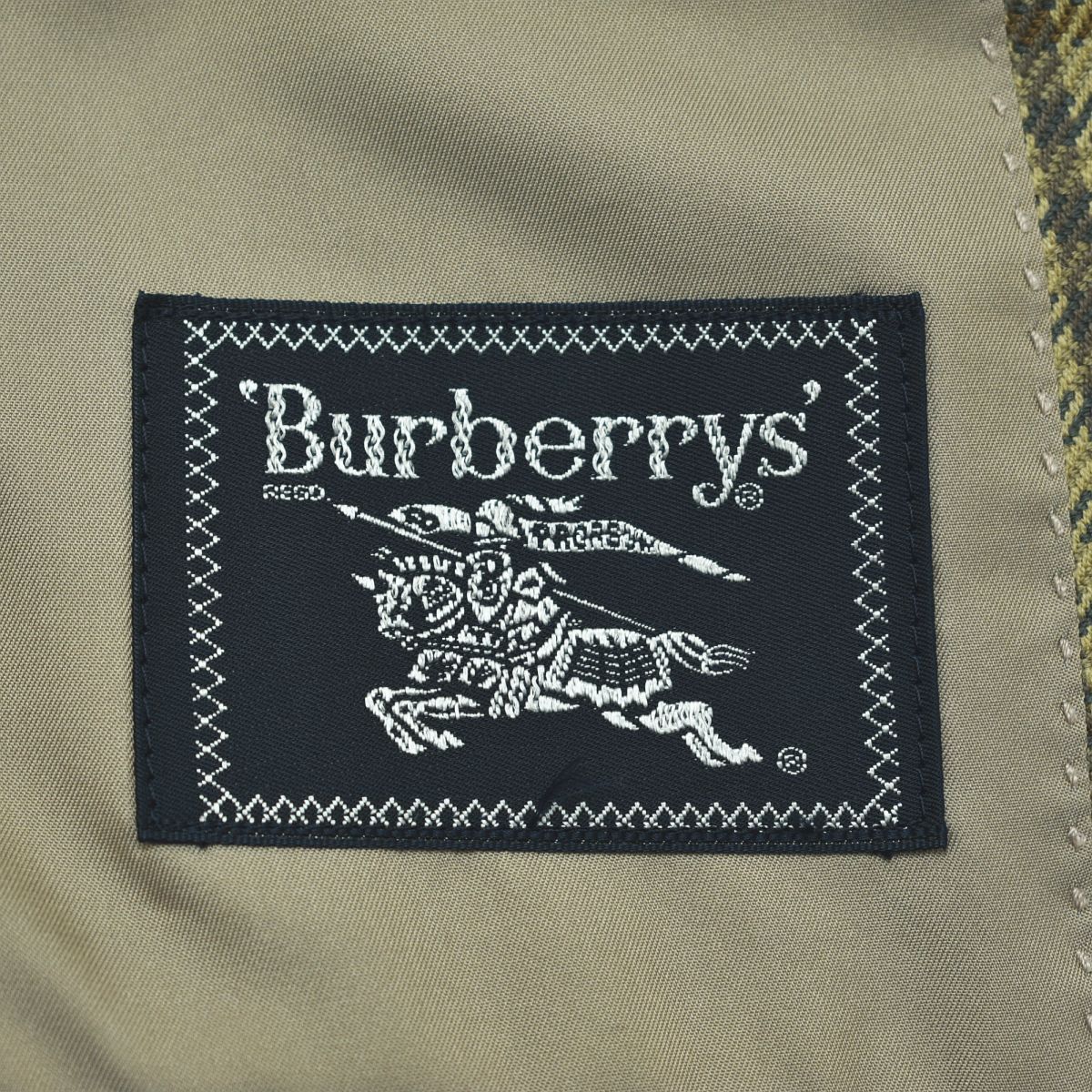 90s バーバリー Burberrys ガンクラブチェック柄 シングル 2B