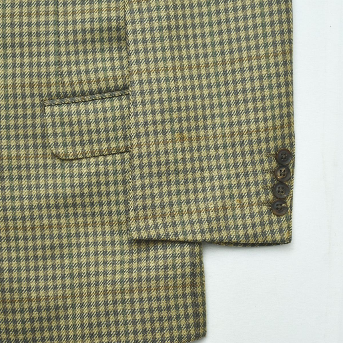 90s バーバリー Burberrys ガンクラブチェック柄 シングル 2B