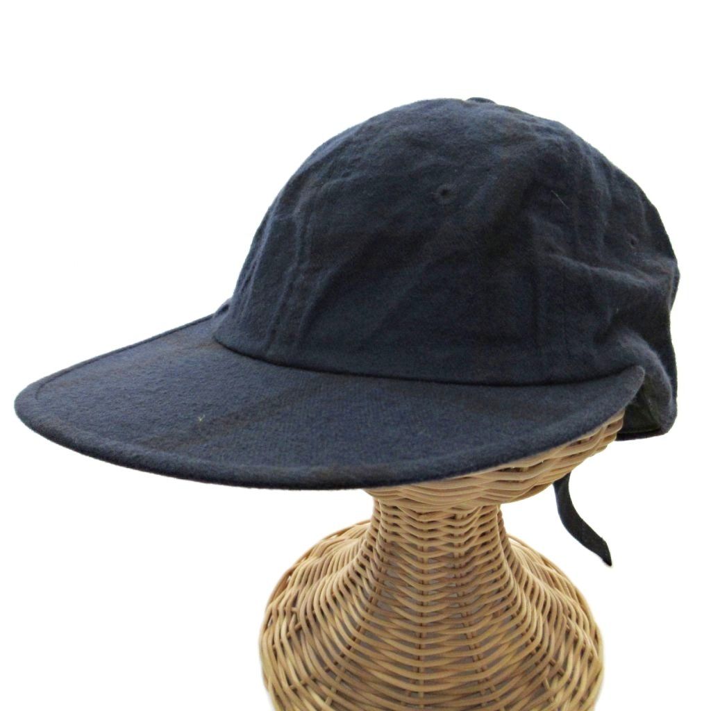 プロップスストア Props Store フランネル 6Pキャップ 帽子 紺