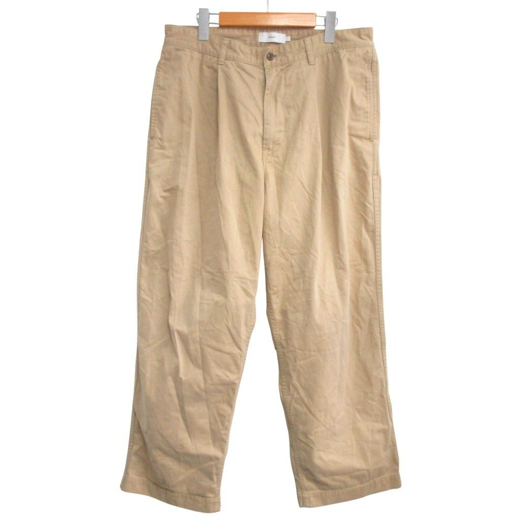 グラフペーパー Graphpaper 20SS Military Cloth Belted Pants