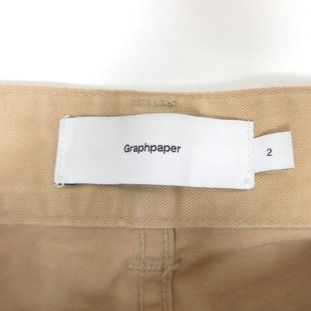 グラフペーパー Graphpaper 20SS Military Cloth Belted Pants