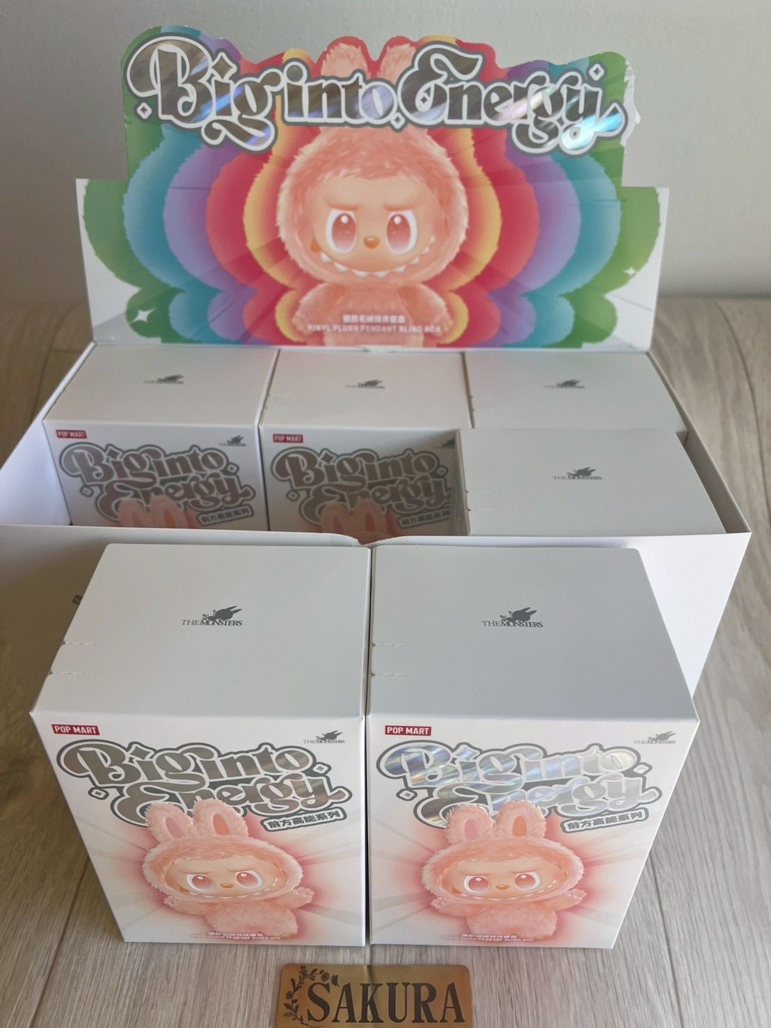 ⭐️【正規品・新品未開封】ラブブ Labubu Big into Energy 2ピース
