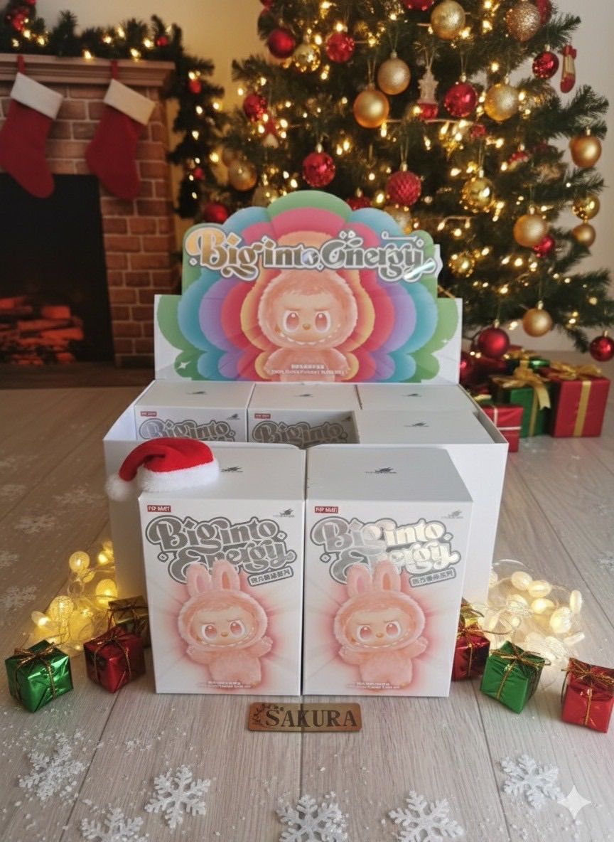 ⭐️【正規品・新品未開封】ラブブ Labubu Big into Energy 2ピース