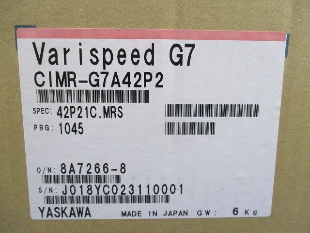 G 7 インバーター CIMR-G A 42 P 2