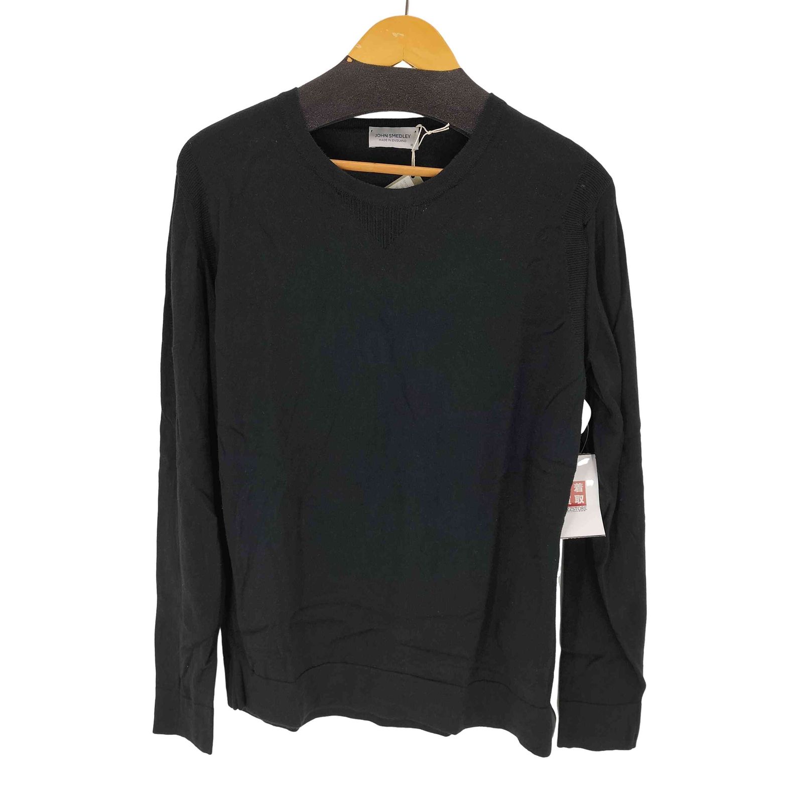 JOHN SMEDLEY(ジョンスメドレー) YOUNG TEXTURED PULLOVER CN LS メンズ  M【中古】【ブランド古着バズストア】 ジョンスメドレー JOHN SMEDLEY YOUNG TEXTURED PULLOVER CN LS メンズ