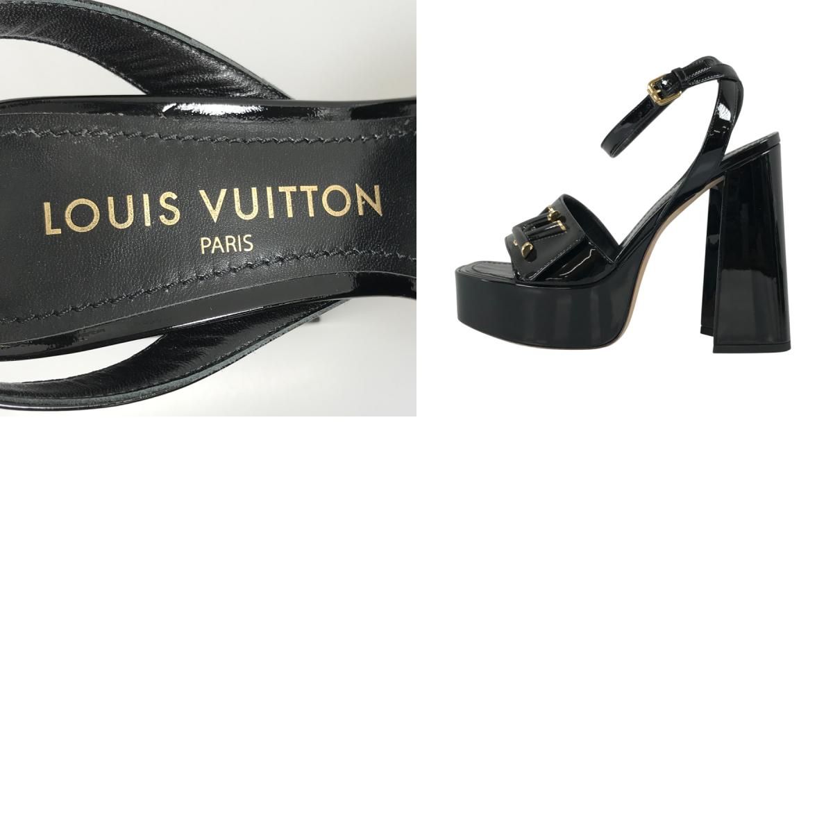 ⭐️未使用級⭐ルイヴィトン ホライズンライン サンダル ツイスト 23cm