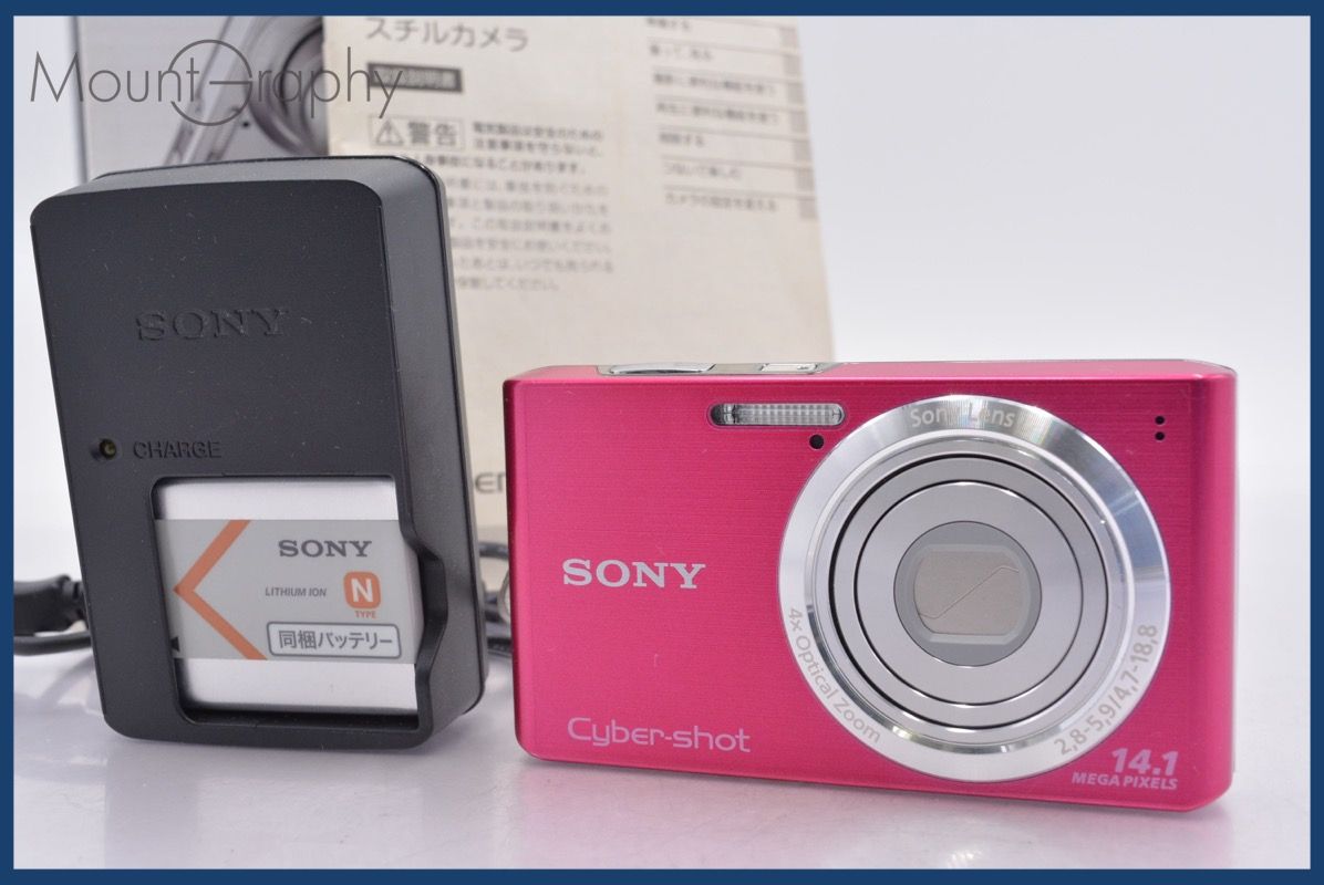 ☆良品☆ ソニー SONY Cyber-shot DSC-W610 4x 元箱、バッテリー、充電
