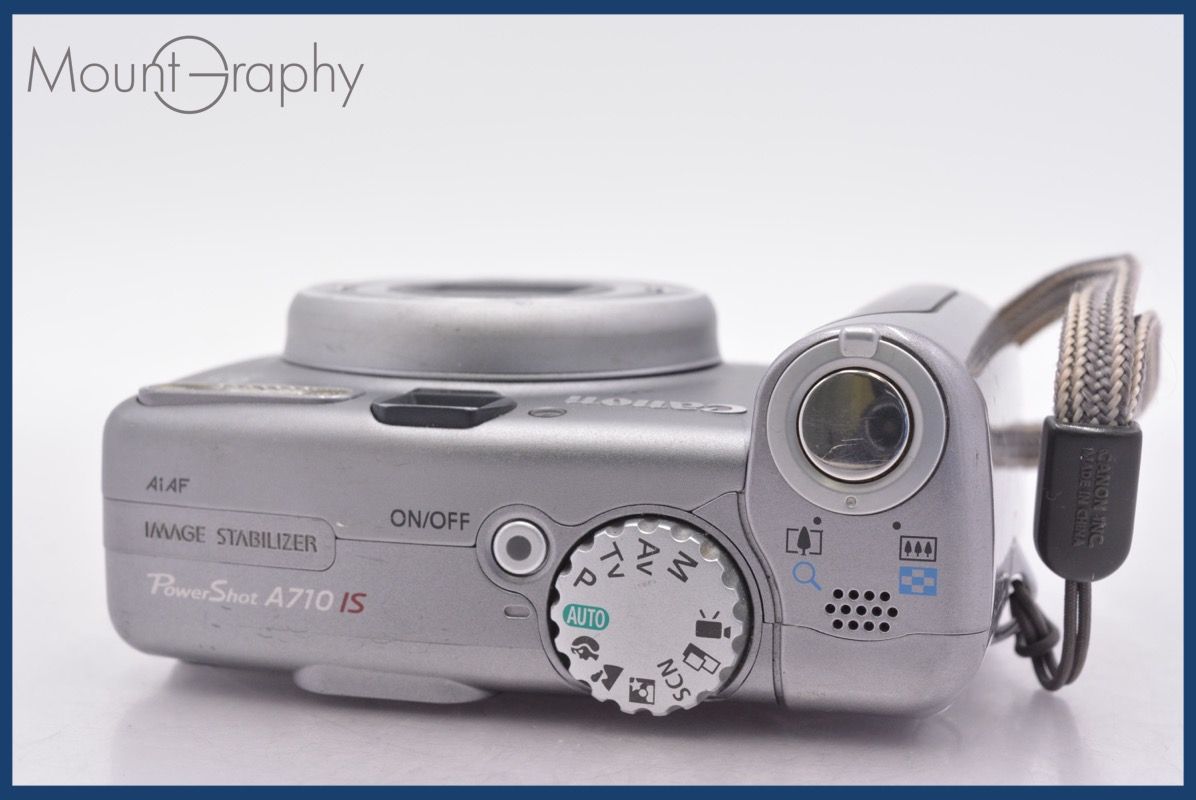 ☆実用美品☆ キヤノン Canon PowerShot A710 IS 6x 単三電池仕様 元箱