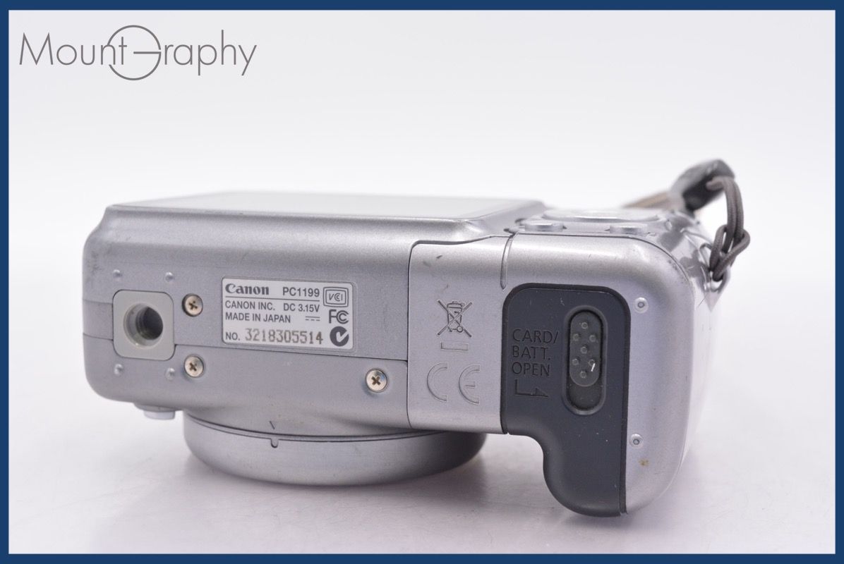 ☆実用美品☆ キヤノン Canon PowerShot A710 IS 6x 単三電池仕様 元箱