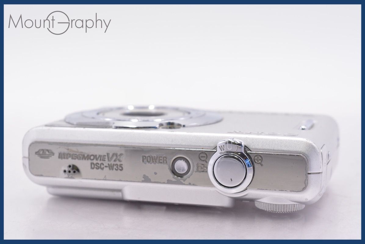 ソニー SONY デジタルカメラ Cybershot シルバー DSC-W35 Amazon