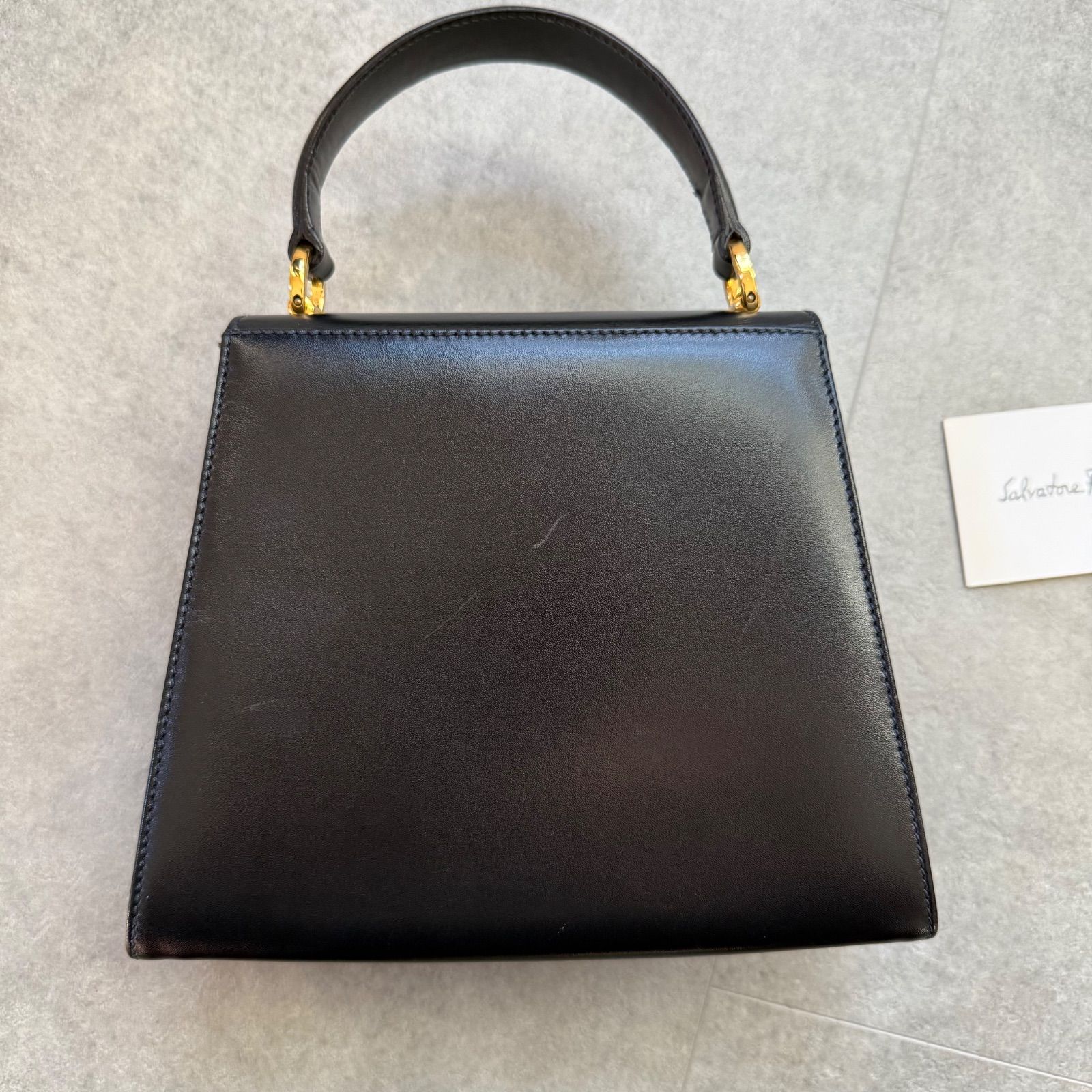 美品 SalvatoreFerragamo サルヴァトーレフェラガモ 2way ショルダー