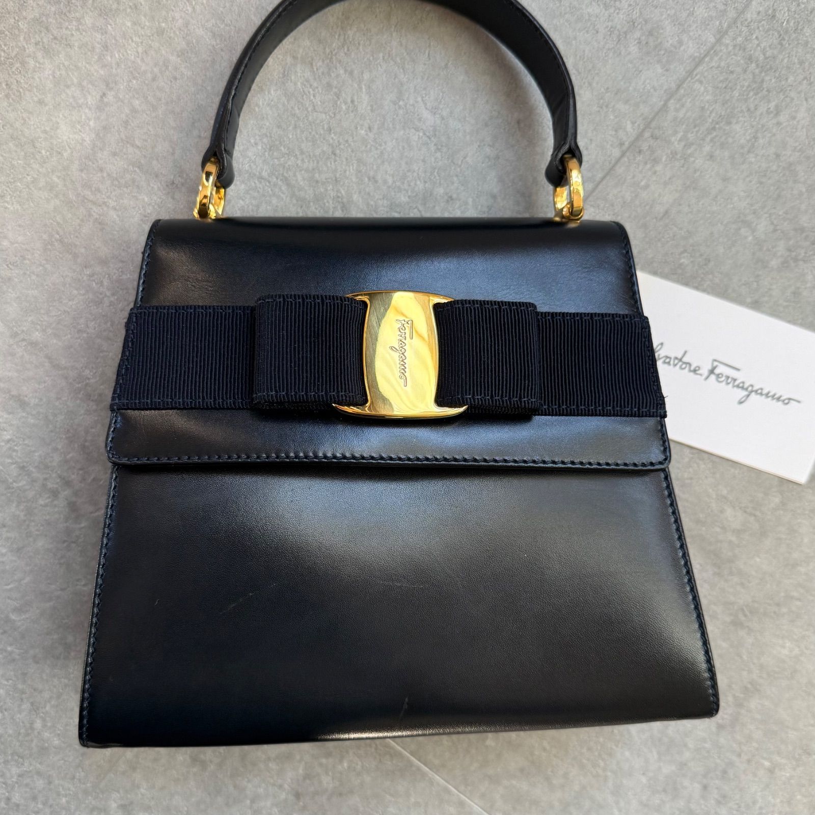 美品 SalvatoreFerragamo サルヴァトーレフェラガモ 2way ショルダー