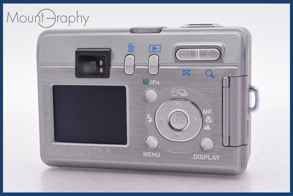ペンタックス PENTAX Optio S30 3x 単三電池仕様 メモリカード付 ☆完