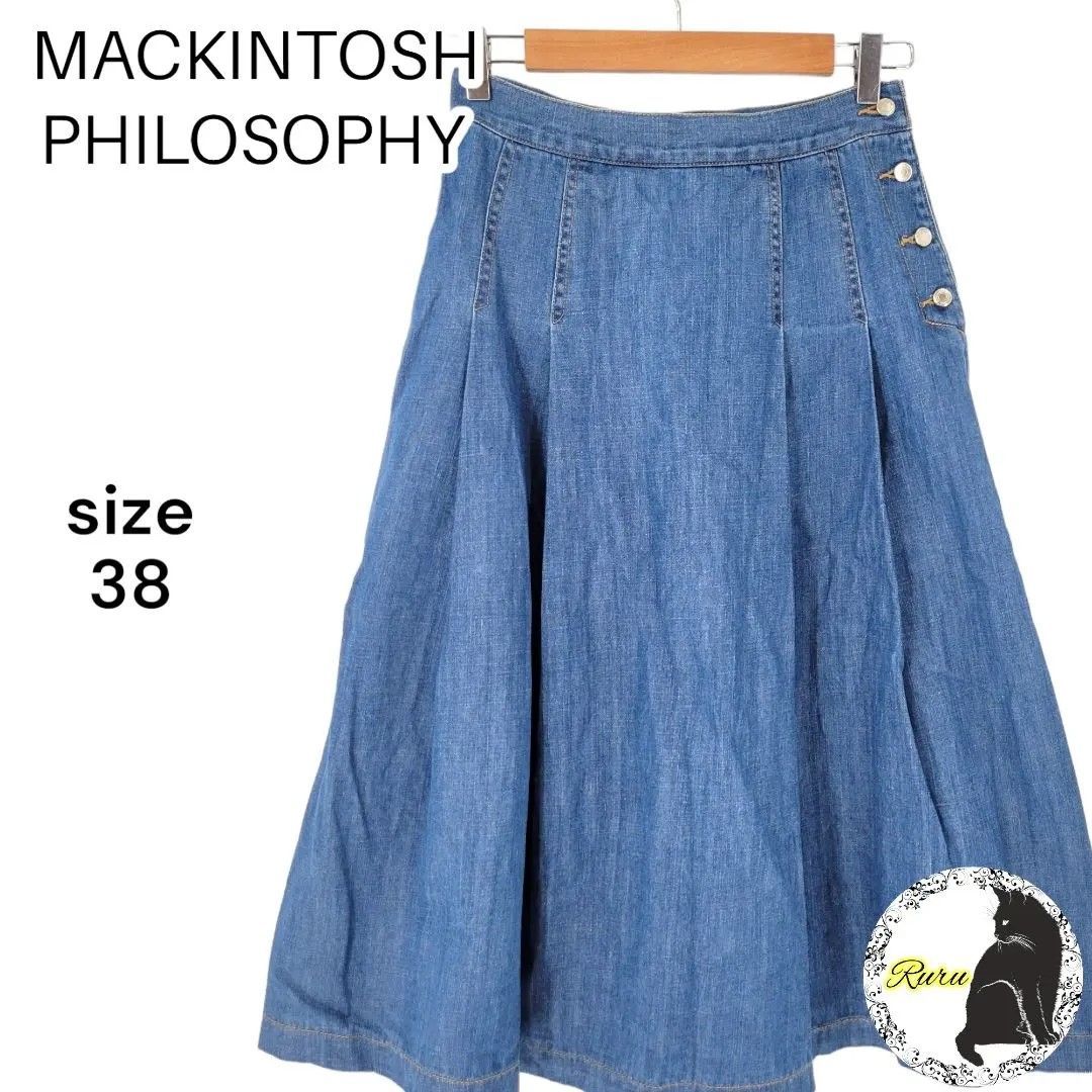 美品】MACKINTOSH PHILOSOPHY マッキントッシュフィロソフィー デニム