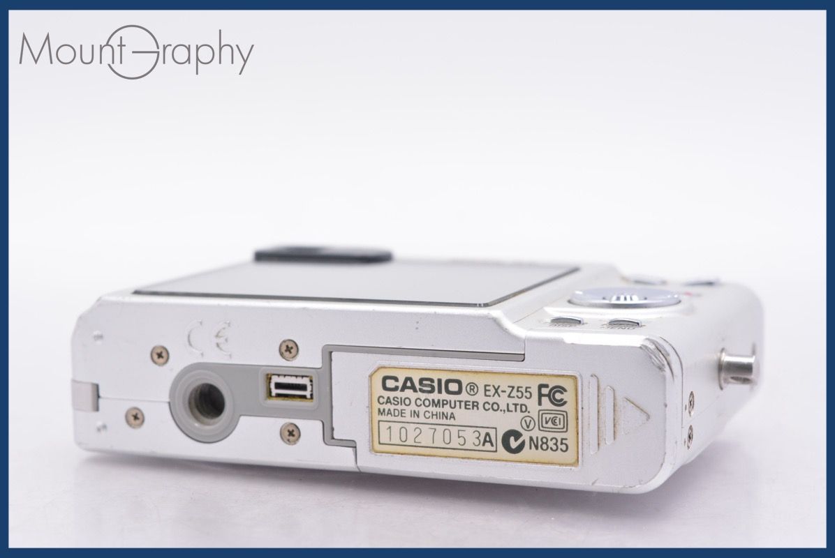 カシオ CASIO EXILIM EX-Z55 3x バッテリー付属 同梱無料 #mj7025