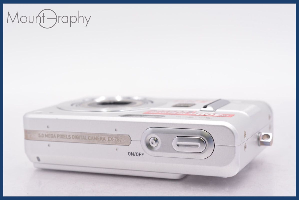 ☆極上美品☆ カシオ CASIO ショップ EXILIM EX-Z57 3x バッテリー付属