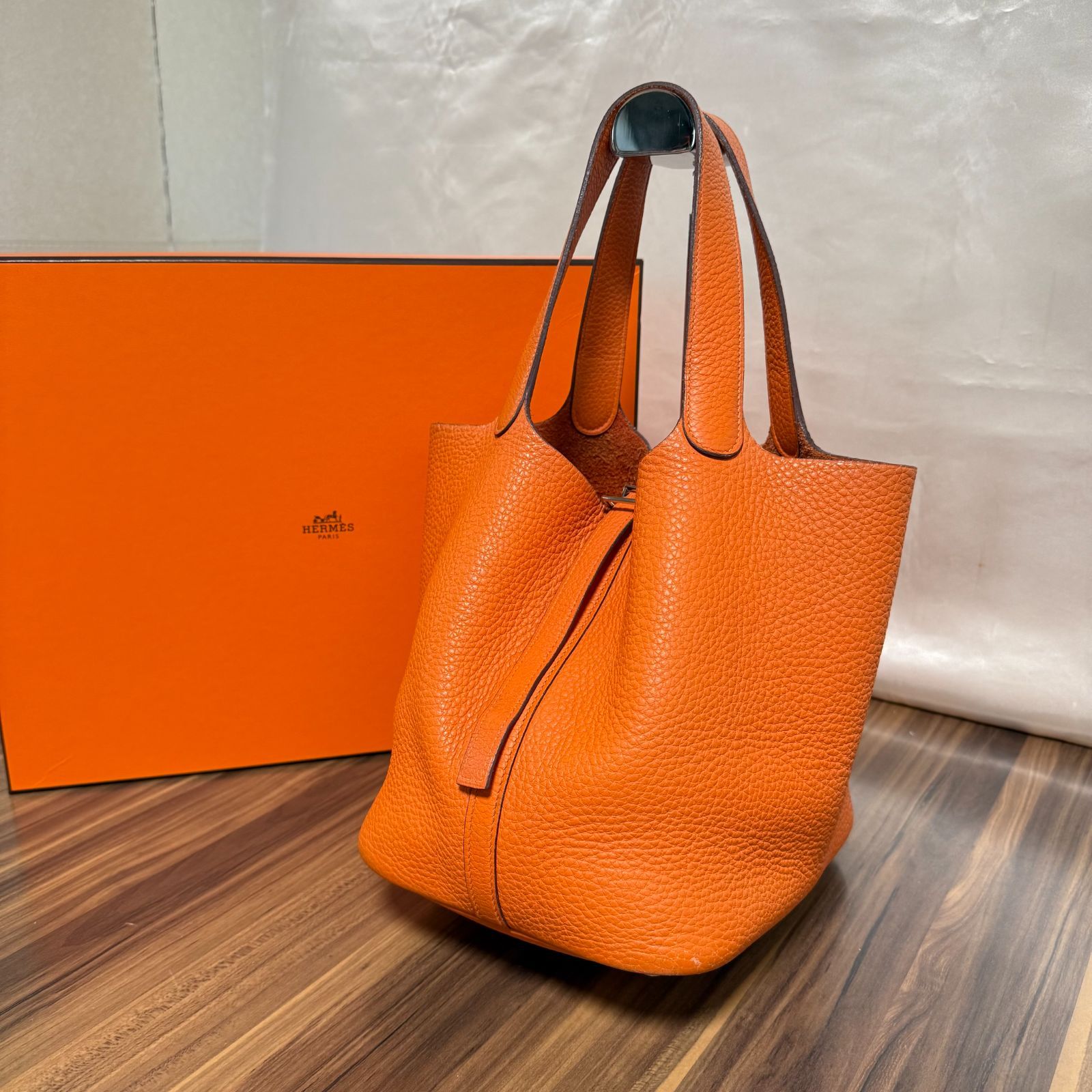 ⭐️美品⭐️HERMES エルメス ピコタン MM ハンドバッグ ▢I刻印 ⭐️美品⭐️HERMES エルメス ピコタン MM ハンドバッグ ▢H刻印