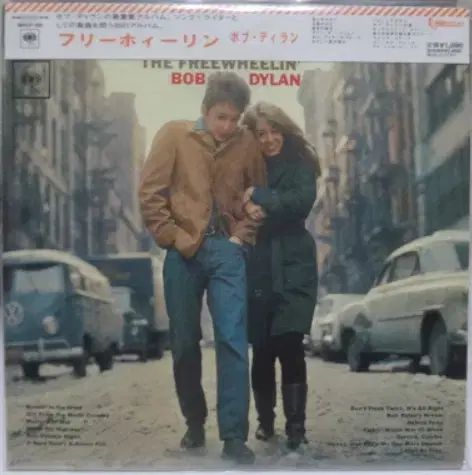 日本 CD Bob Dylan ー Freewheelin ペーパースリーブ