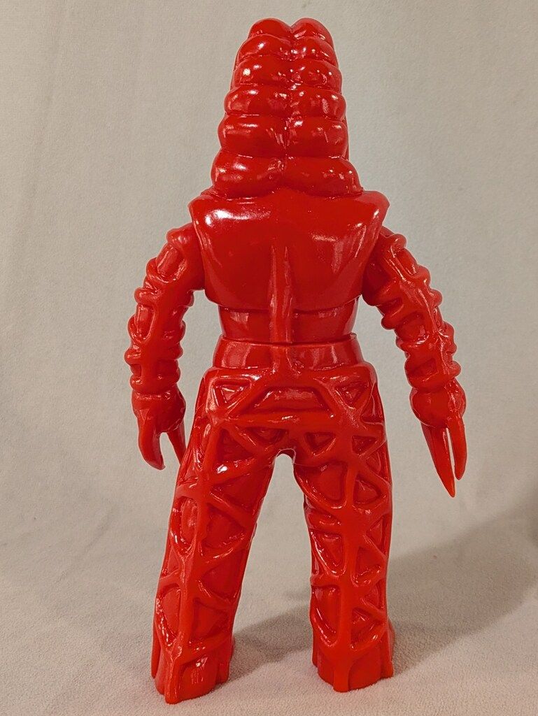 M1号 M1号ウルトラシリーズ ゴドラ星人 赤成型 未塗装 マルサン復刻