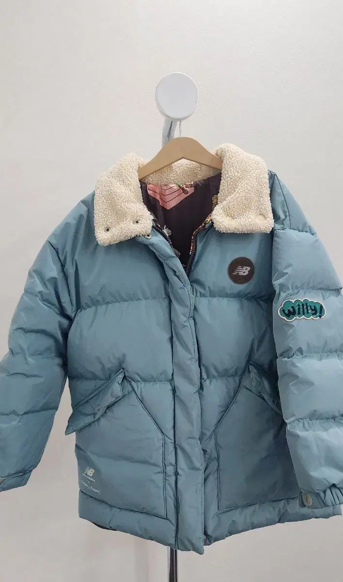 ニュー ンス キッズ アンド サニー ダックダウン ショートダウン ボア 140