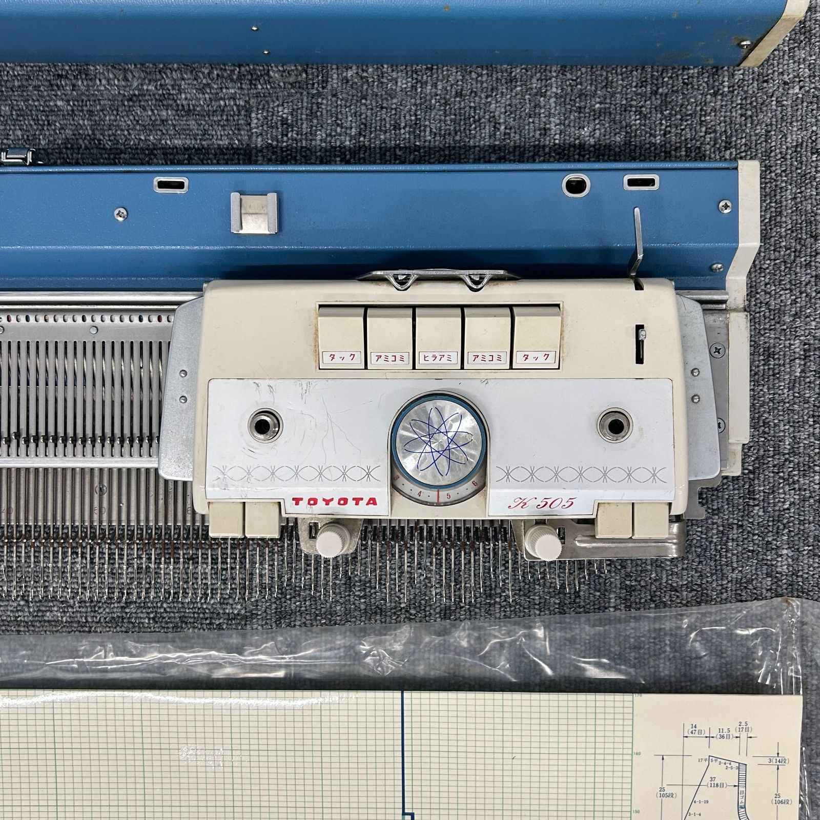 TOYOTA KNITTER K505 トヨタ 編み機 - メルカリ