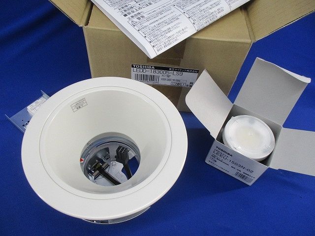 ライト/照明/LED LEDグレアレスダウンライトセットφ150(昼白色) LEDD