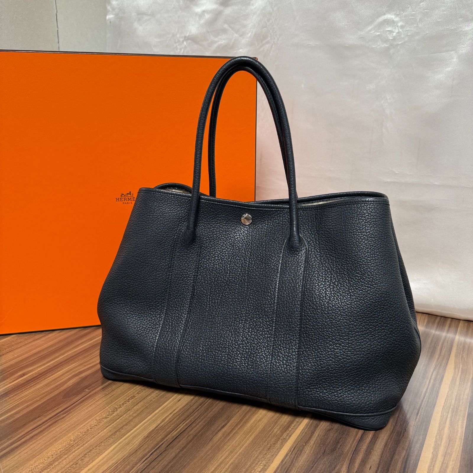 ⭐️美品⭐️HERMES エルメス ガーデンパーティ PM ネゴンダ ブラック
