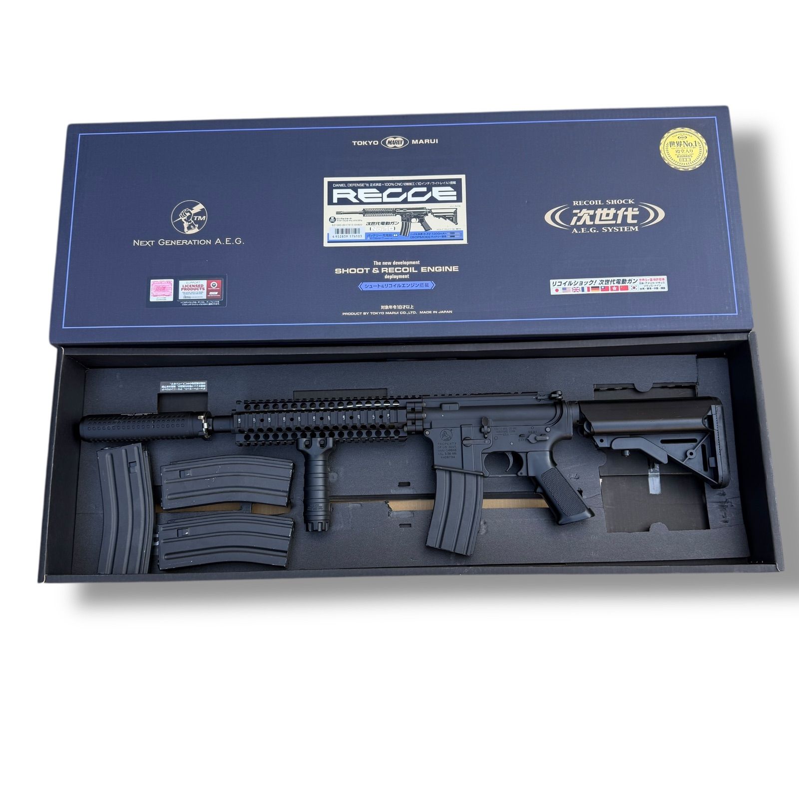 【期間限定値下げ】【未使用品】Recce Rifle レシーライフル 動作品、廃盤品】東京マルイ 次世代電動ガン RECCE RIFLE レシー