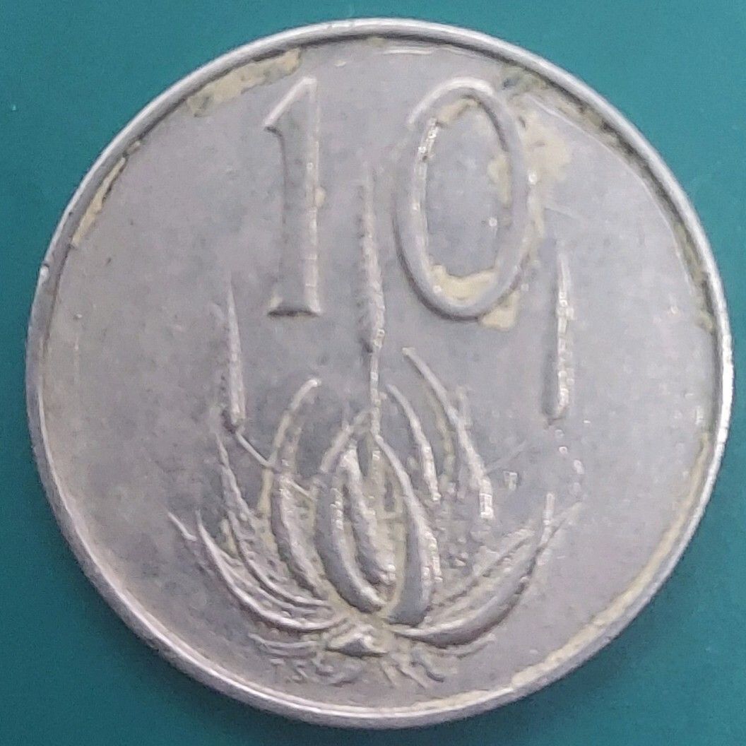 海外硬貨　旧硬貨　記念硬貨 南アフリカ 10セント硬貨 ニッケル 1965年 オランダ系植民地時代の歴史