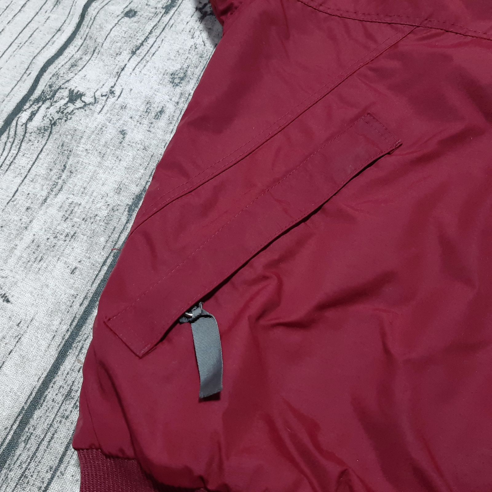 size S】USA製 96年 パタゴニア シェルドシンチラ 赤褐色 patagonia 
