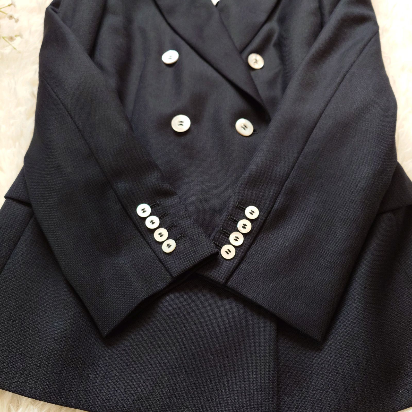 近年モデル ANAYI アナイ ダブル テーラードジャケット ダブルブレスト