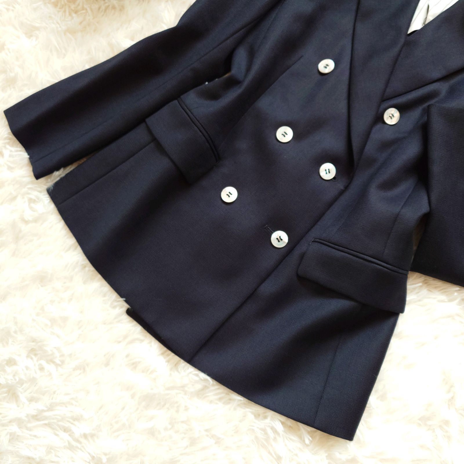 近年モデル ANAYI アナイ ダブル テーラードジャケット ダブルブレスト