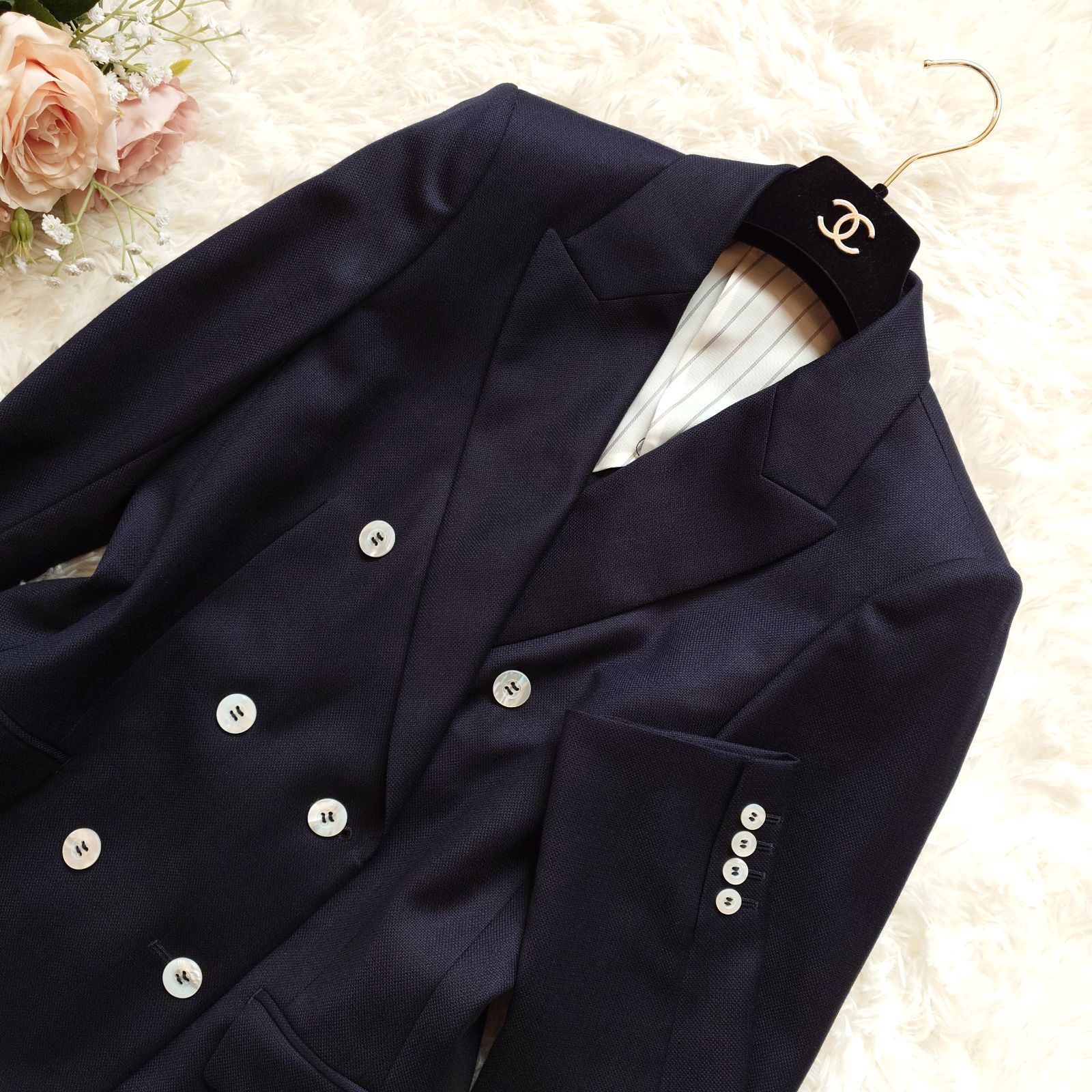 近年モデル ANAYI アナイ ダブル テーラードジャケット ダブルブレスト