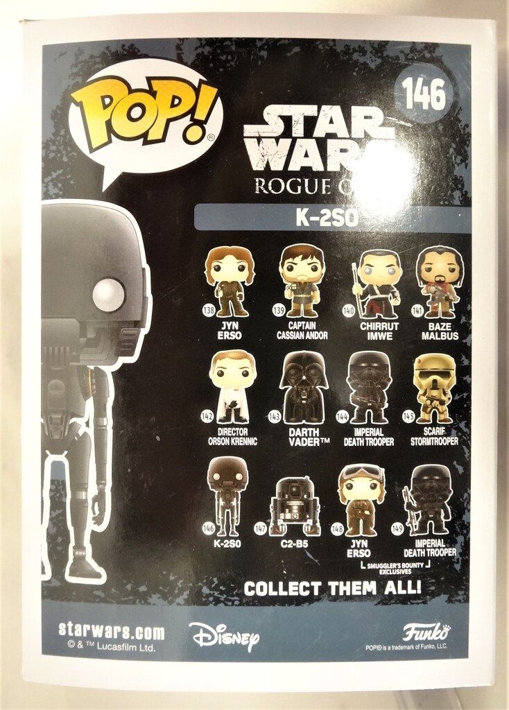 FUNKO POP/STAR WARS ROGUE ONE K-2SO 146 - メルカリ