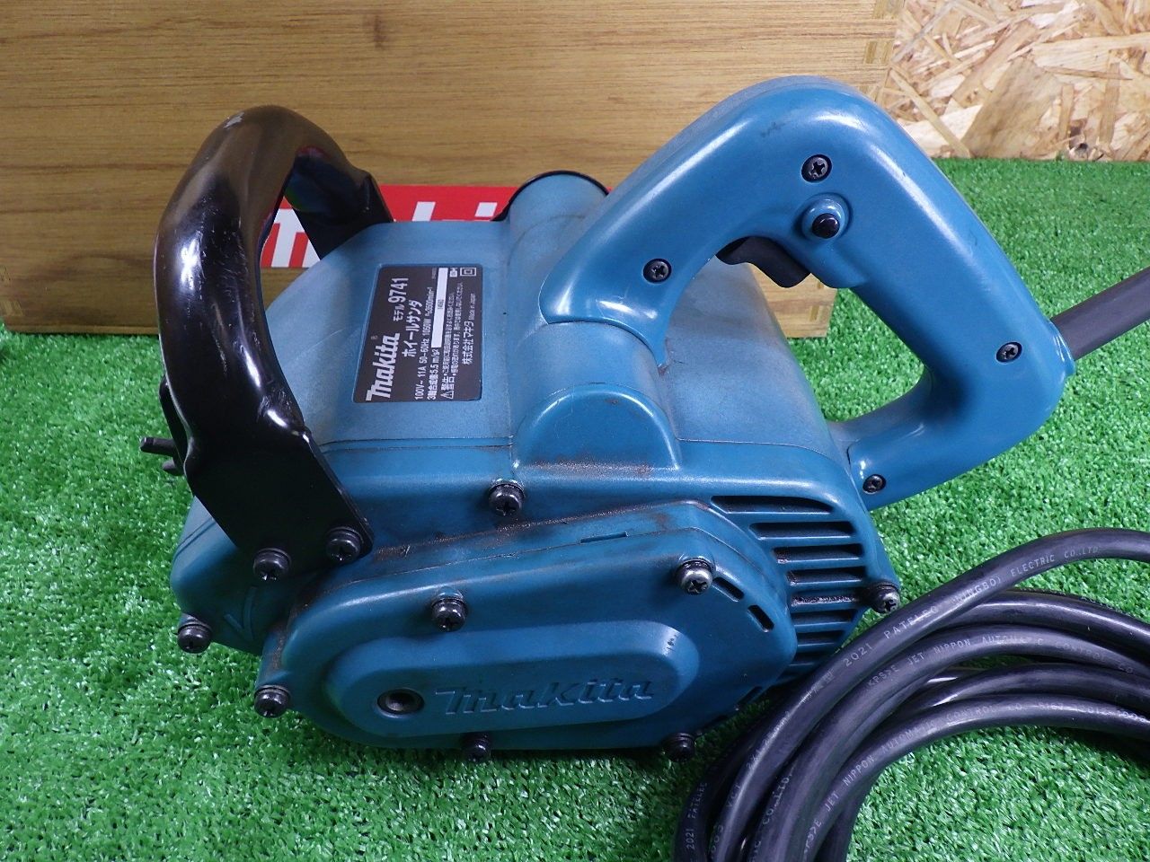  マキタ ホイールサンダー 9740 コード式 通電 木 き 品 サンダー 研磨機