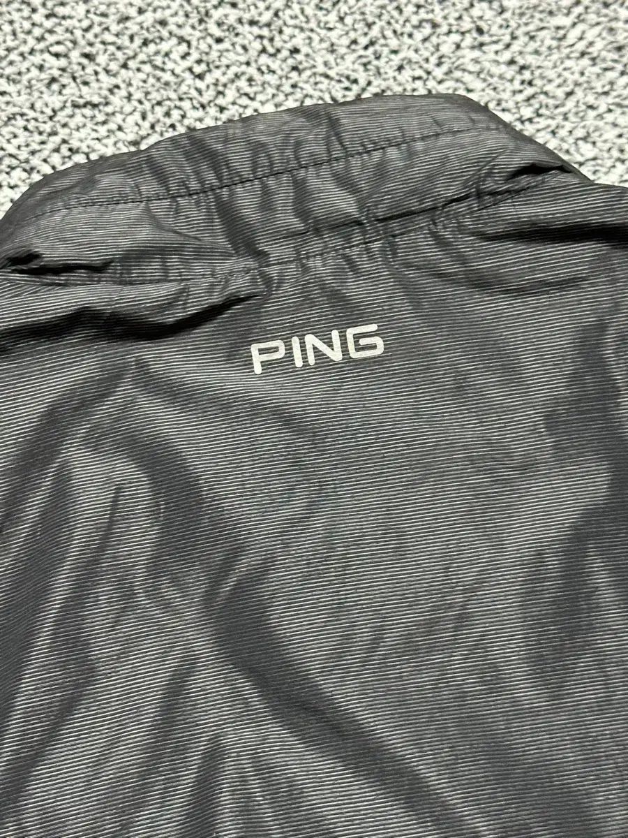 PING メンズ100 ゴルフ ブラック SWING ウィンドブレーカー ジャケット