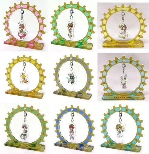 数量限定，豊富な 【中古】アクリルスタンド・アクリルパネル 全9種セット 「CLAMP画業30周年記念 ゆらゆらアクリルスタンドコレクション」 アクリルスタンド