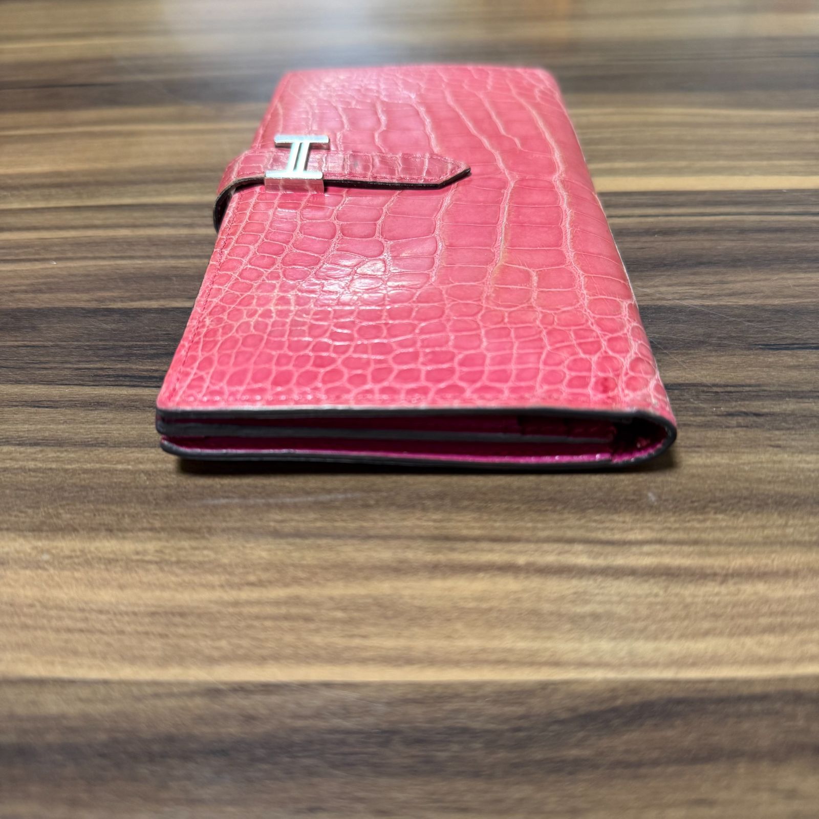 ⭐️極美品⭐️HERMES エルメス 財布 ベアン スフレ アリゲーター ▢M