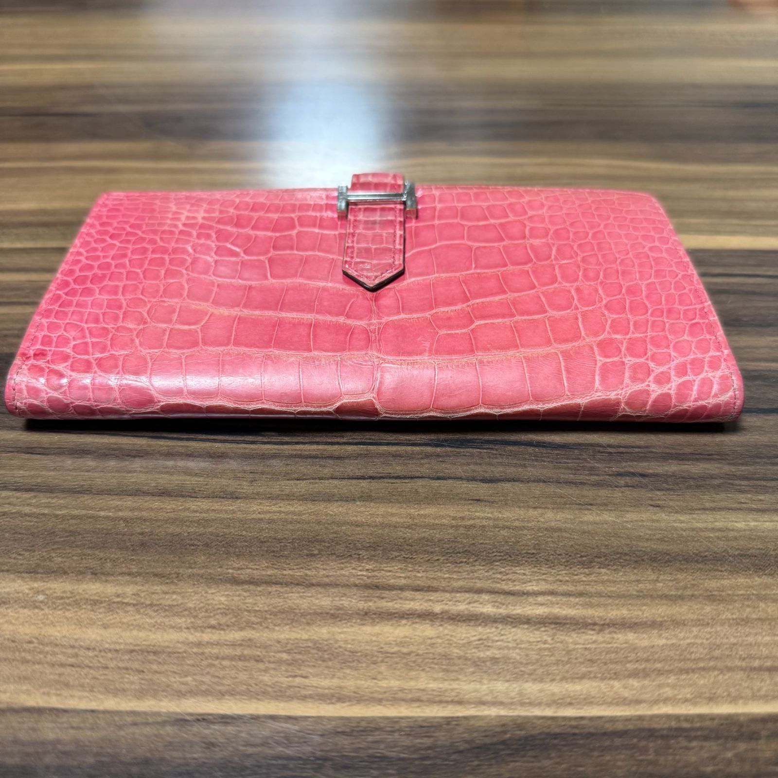 ⭐️極美品⭐️HERMES エルメス 財布 ベアン スフレ アリゲーター ▢M