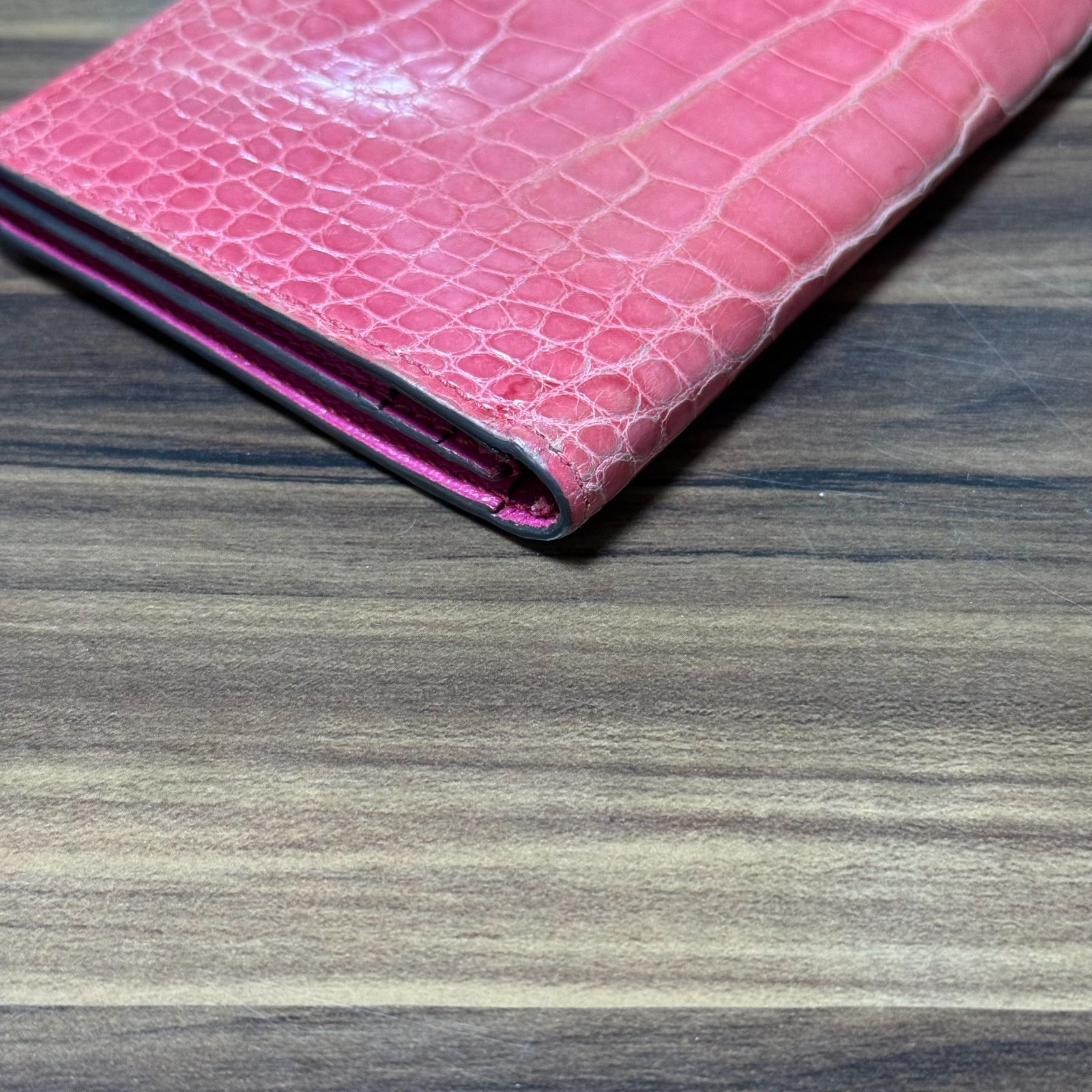 ⭐️極美品⭐️HERMES エルメス 財布 ベアン スフレ アリゲーター ▢M