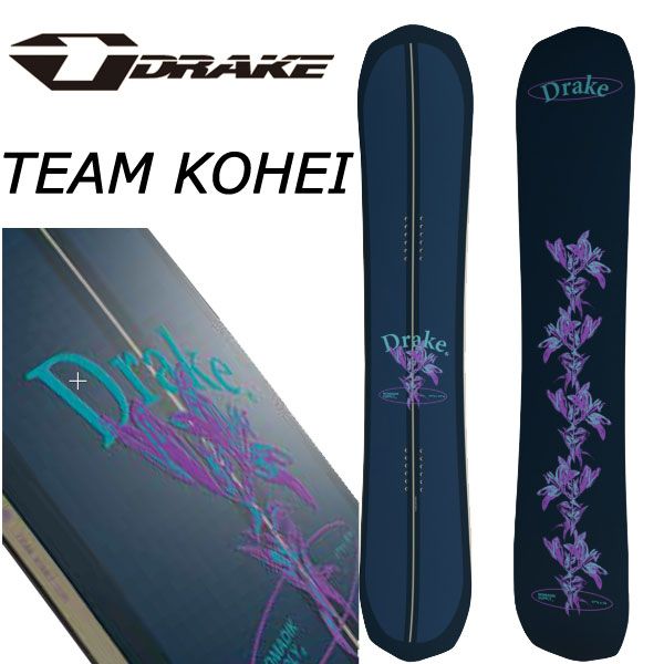 25-26 DRAKE ドレイク TEAM KOHEI チーム コウヘイ 工藤洸平 メンズ スノーボード パウダー 板 2026