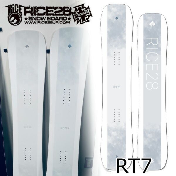 25 26 RICE 28 ライス RT 7 アールティーセブン レディース スノーボード いぐっちゃん グラトリ ラントリ 板 2026