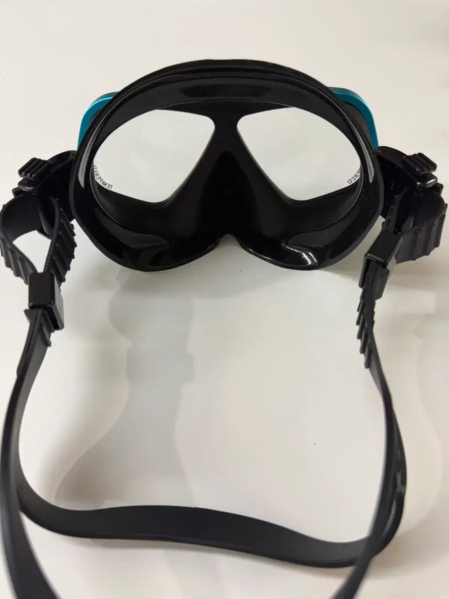 アポロ スキューバ フリーダイビング マスク アクアブルー D スカート