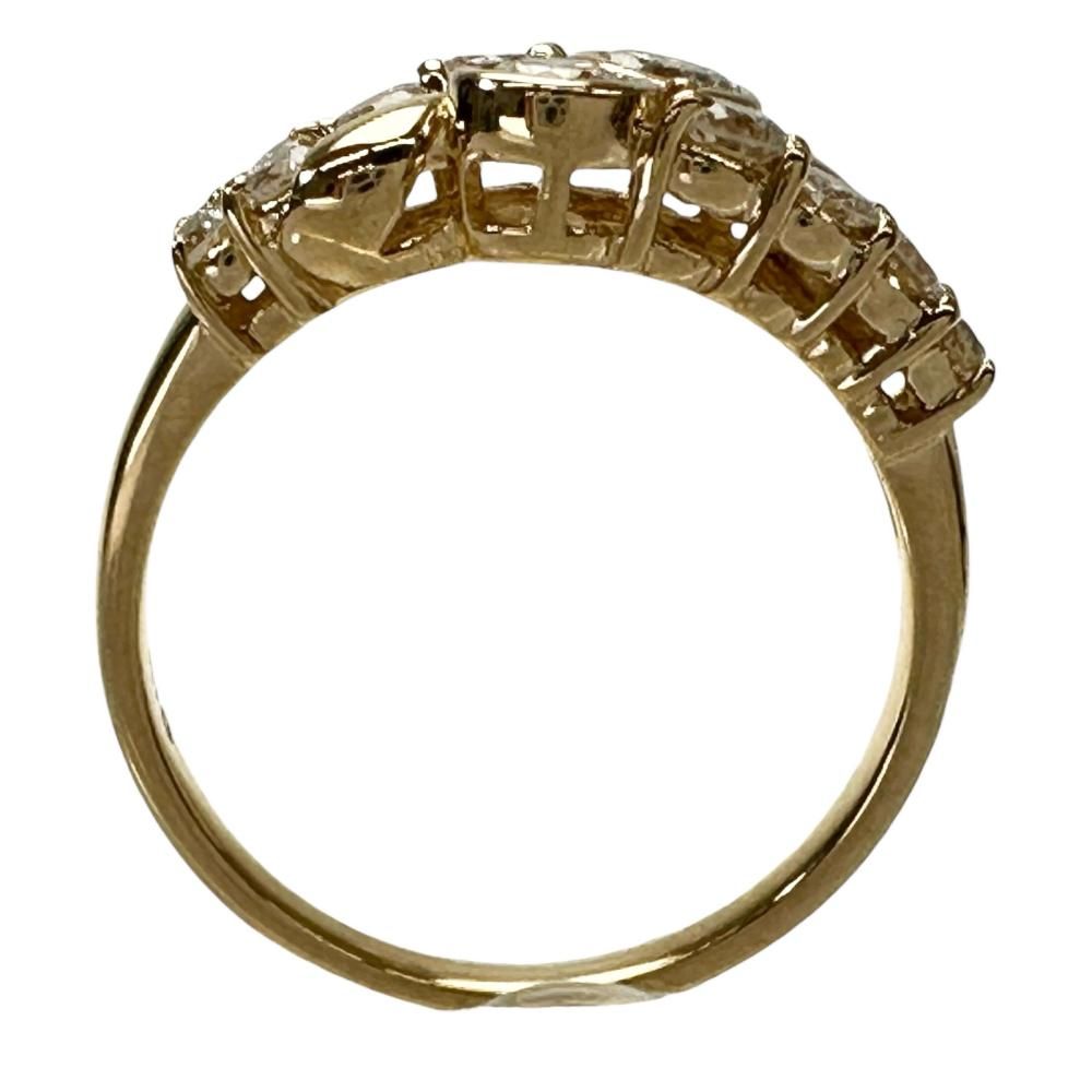 8.5号 ダイヤモンド 0.57ct リング・指輪 K18ゴールド 18金 3.1g